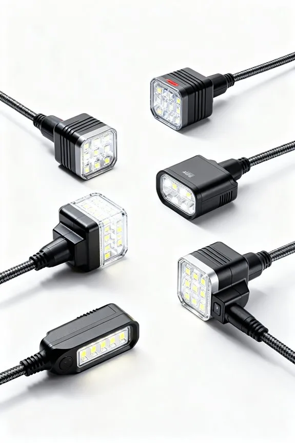 top led work light cords