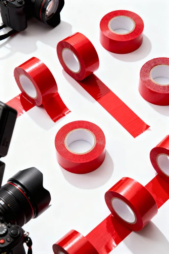 top red gaffer tapes