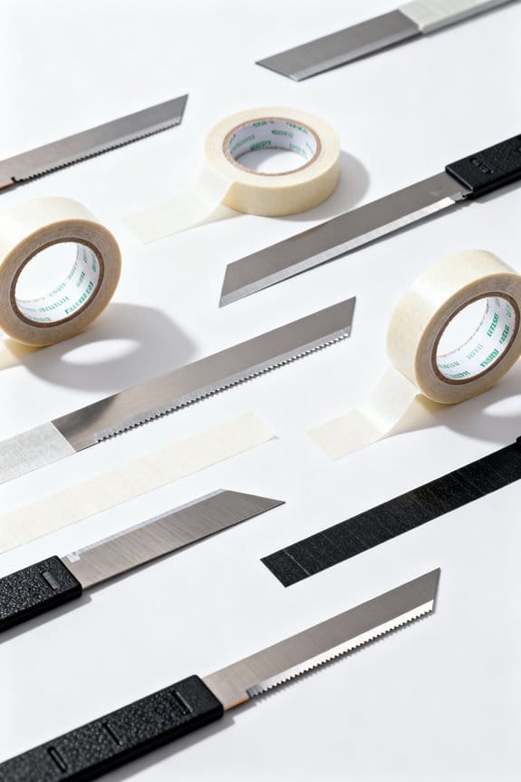 top tapes for precision cuts