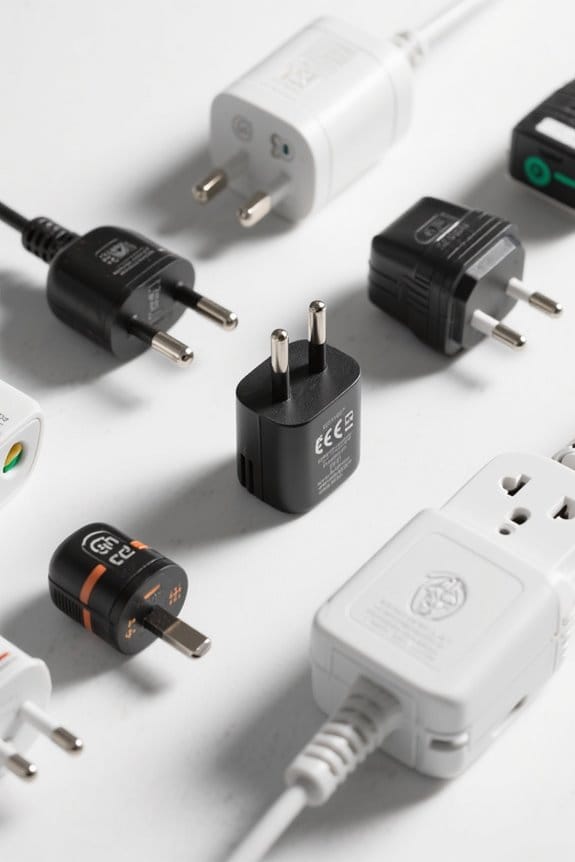 verify voltage and plugs