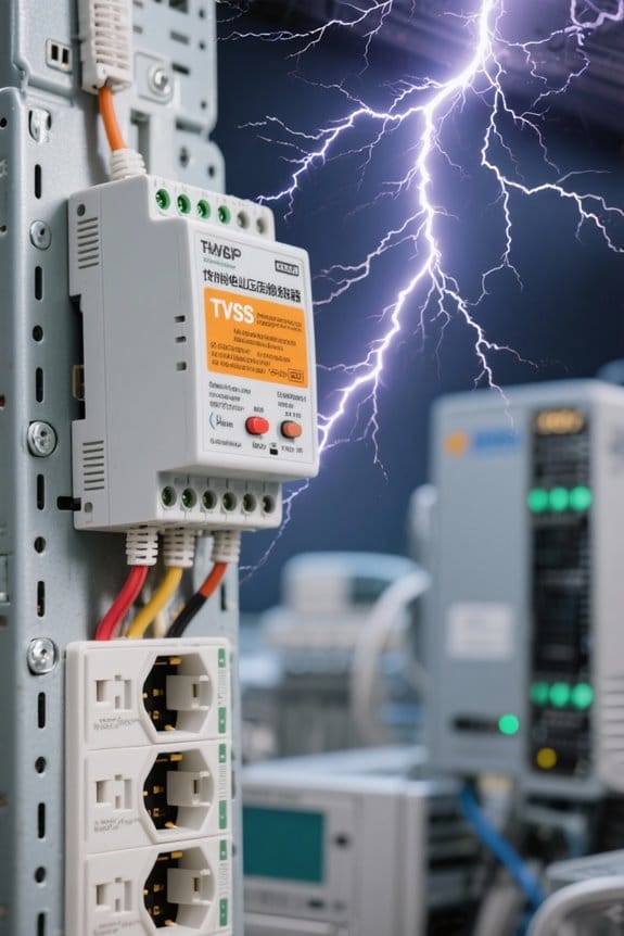 voltage surge protection device