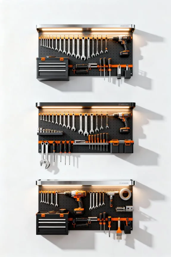wall mounted tool storage solutions