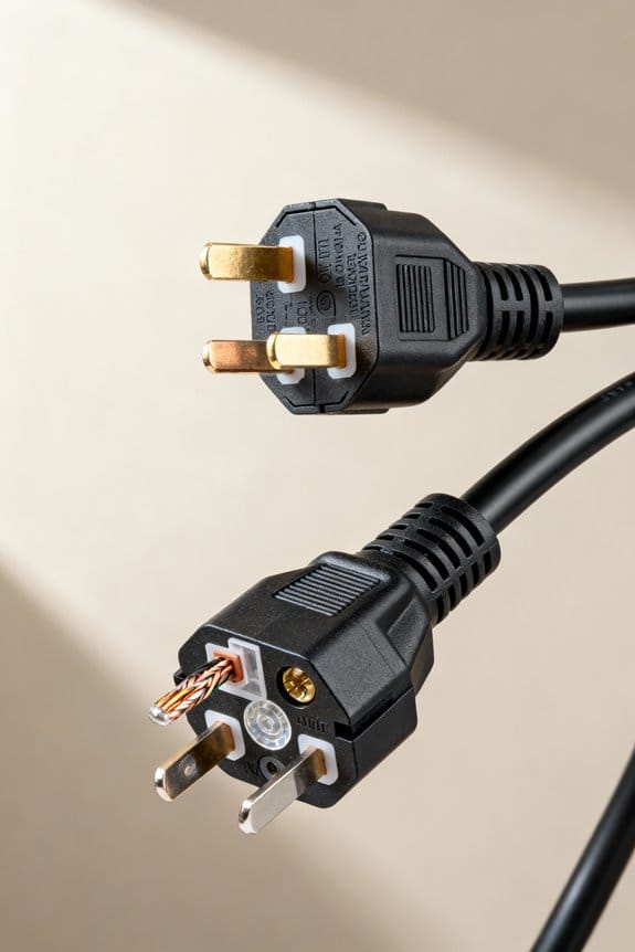 washing machine cord specifications